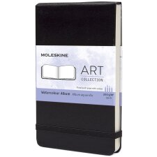 MOLESKINE Aquarellalbum XL/A4 200g/qm Hardcover schwarz...