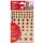 APLI kids Sticker "Quadrat" Metallicfarben farbig sortiert