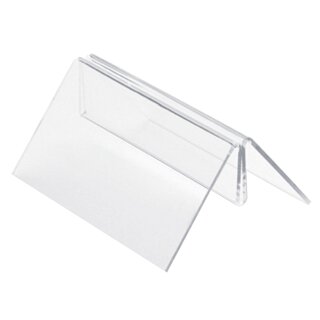 deflecto Broschüren- und Kartenhalter glasklar