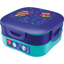 Maped PICNIK Brotdose KIDS CONCEPT PIXEL PARTY 3-in-1 1,4 l
