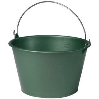 EDA Eimer 15,5 Liter Kunststoff schwarz