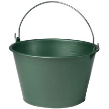 EDA Eimer 15,5 Liter Kunststoff schwarz