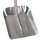 EDA Schaufel mit Holzstiel Breite: 360 mm silber