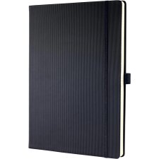 sigel Notizbuch Conceptum DIN A4 punktkariert schwarz