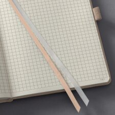 sigel Notizbuch Conceptum DIN A4 kariert beige
