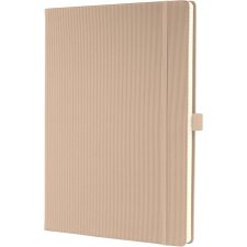sigel Notizbuch Conceptum DIN A4 liniert beige
