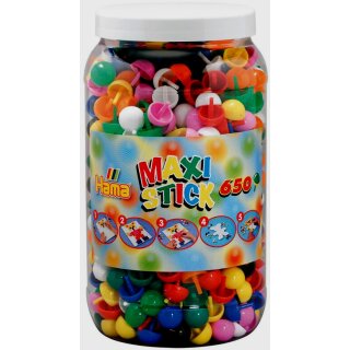 Hama Maxi Stick Stecker in Kunststoffdose 650 Stück