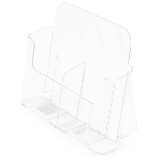 deflecto Prospekthalter "Docuholder" 1/3 DIN A4 hoch
