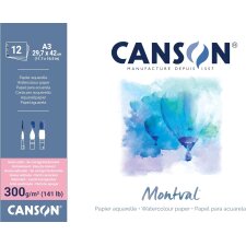 CANSON Zeichenpapierblock "Montval" DIN A3 300...