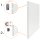 nobo Weißwandtafel Infinity Steel (B)900 x (H)600 mm weiß