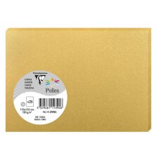 Pollen by Clairefontaine Karte C6 gold