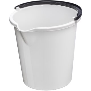 plast team Putzeimer "VANCOUVER" rund 5 Liter anthrazit