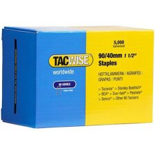 TACWISE Schmalrückenklammern 90/40 mm verzinkt 5.000...