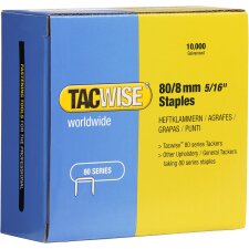 TACWISE Heftklammern 80/8 mm verzinkt 10.000 Stück