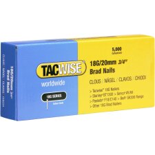 TACWISE Stiftnägel 18G/20 mm verzinkt 5.000 Stück