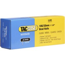 TACWISE Stiftnägel 18G/32 mm verzinkt 5.000 Stück