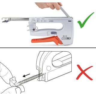 TACWISE Tacker/Nageltacker Z4-140 (4-in-1) silber/orange