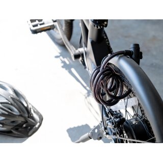 BRÜDER MANNESMANN Kabel-Fahrradschloss Länge: 1,8 m