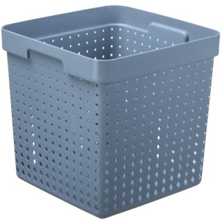 NHG Aufbewahrungskorb SEOUL BASKET XL PP blau