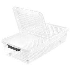 keeeper Unterbettbox "leo" 33 Liter transparent