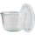 APS Weck-Glas mit Deckel Sturz-Form 370 ml 3er Set