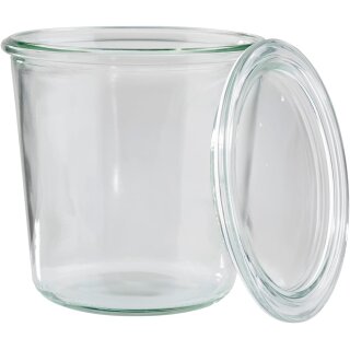 APS Weck-Glas mit Deckel Sturz-Form 580 ml 2er Set