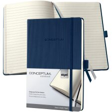 sigel Notizbuch Conceptum DIN A5 liniert blau 97 Blatt