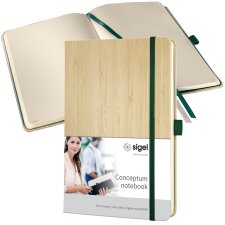 sigel Notizbuch Conceptum Nature Edition DIN A5 Bambus