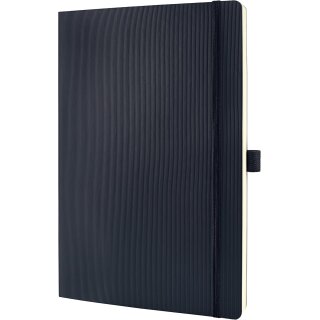 sigel Notizbuch Conceptum DIN A4 kariert schwarz