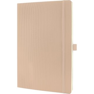 sigel Notizbuch Conceptum DIN A4 kariert beige