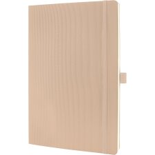 sigel Notizbuch Conceptum DIN A4 kariert beige