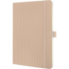 sigel Notizbuch Conceptum DIN A5 kariert beige