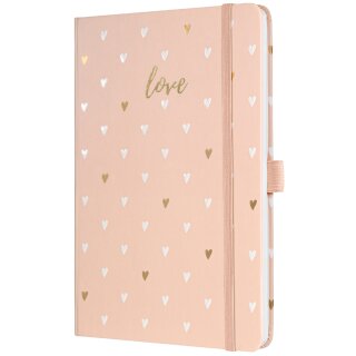 sigel Notizbuch Jolie Beauty "Rose Love" A5