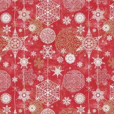 PAPSTAR Weihnachts-Motivservietten "Blue...