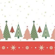 PAPSTAR Weihnachts-Motivservietten "Plain Christmas...