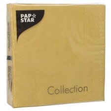 PAPSTAR Weihnachts-Serviette 330 x 330 mm silber