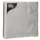 PAPSTAR Weihnachts-Serviette 330 x 330 mm silber