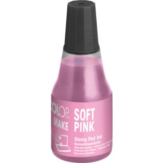 COLOP Stempelfarbe MAKE 25 ml soft pink