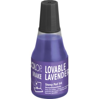 COLOP Stempelfarbe MAKE 25 ml lovable lavender