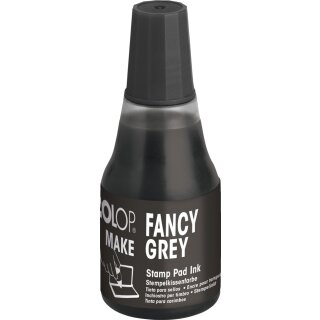 COLOP Stempelfarbe MAKE 25 ml fancy grey