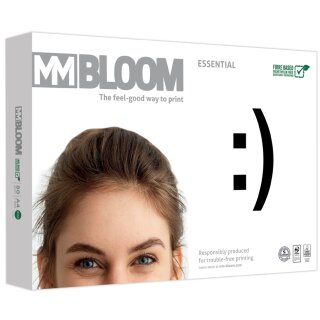 BLOOM Multifunktionspapier ESSENTIAL A4 80 g/qm weiß 500 Blatt
