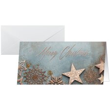 sigel Weihnachtskarte "Glamorous Christmas" DIN...