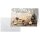 sigel Weihnachtskarte "Beige Christmas Candle" A6 quer (A5) 25 Karten + 25 Umschläge