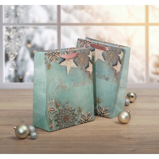 sigel Weihnachts-Geschenktüte "Glamorous Christmas" groß