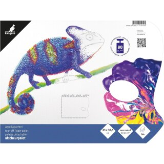 kangaro Abreißpalette 36 Blatt 80 g/qm 230 x 305 mm weiß