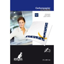 kangaro Durchschreibepapier DIN A4 10 Blatt blau 10 Blatt