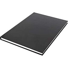 kangaro Skizzenbuch 80 Blatt DIN A4 schwarz