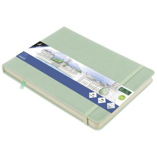 kangaro Skizzenbuch PU-Hardcover DIN A5 quer mint 80 Blatt