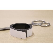 kangaro Magnetband 25 mm x 1 m weiß