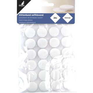 kangaro Klettpunkte Durchmesser: 20 mm weiß